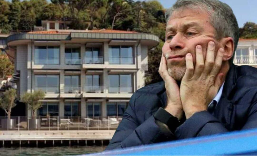 Der Preis der Villa, die Roman Abramovich in Istanbul behielt, war erstaunlich! 