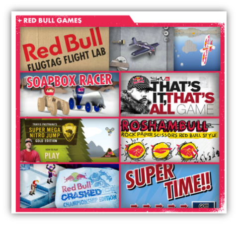 Red Bull Spiele