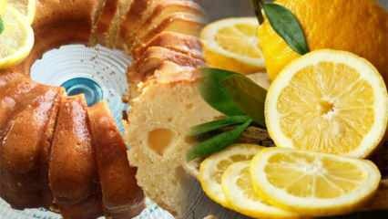 Köstliches Zitronenkuchenrezept für Diät geeignet! Wie macht man zu Hause einen Zitronenkuchen? Tricks
