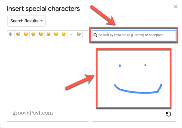 Google docs zeichnen emoji