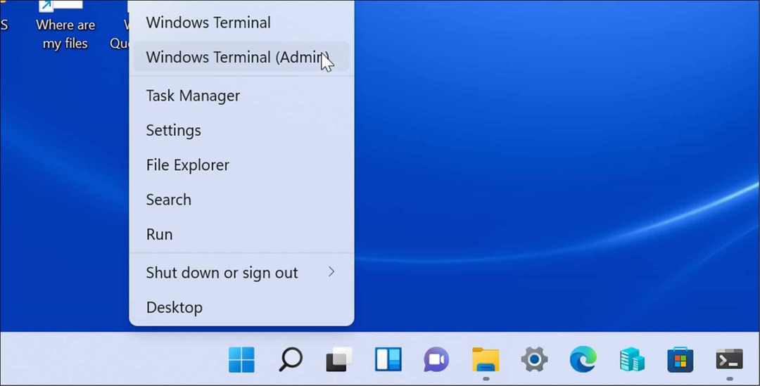 Windows-Terminalverwaltung Windows 11