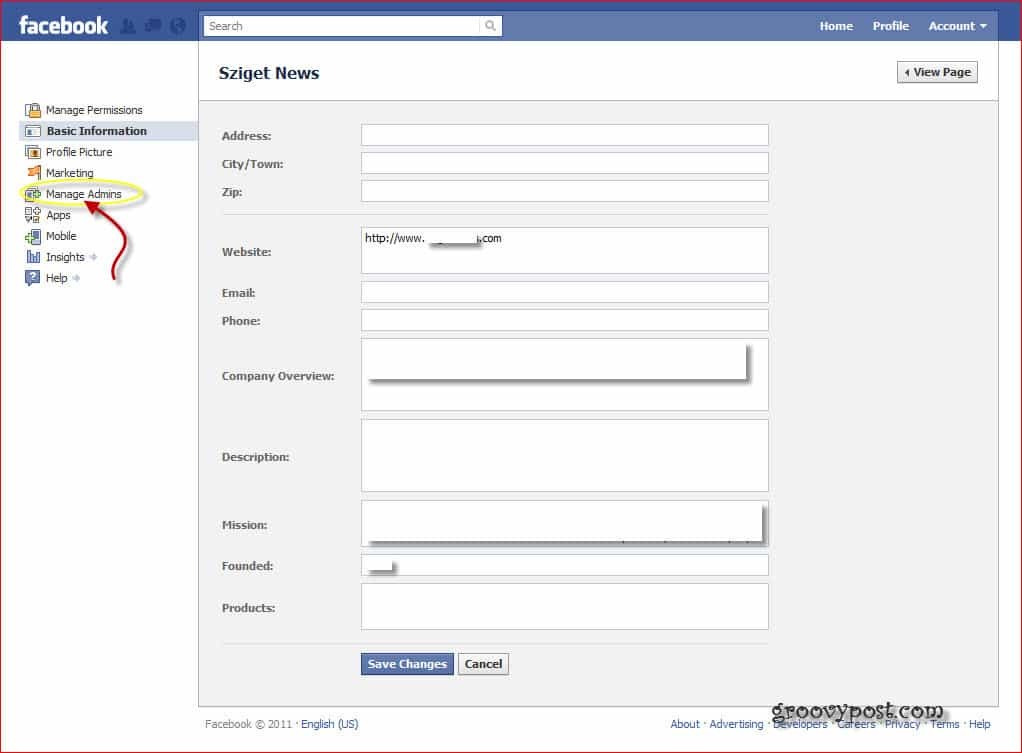 So fügen Sie einen Administrator zu Ihrer Facebook-Firma oder Fanseite hinzu oder entfernen sie