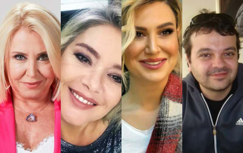 Narzisse Kumbasar, Tulpe Başar, Hand Katipoğlu und Bulent Seyran
