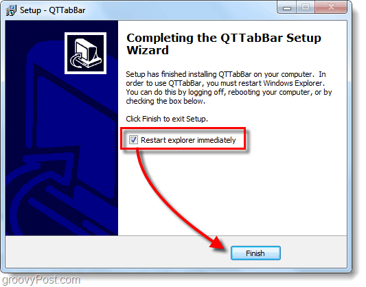 Hinzufügen von Browsing mit Registerkarten zum Windows Explorer in Windows 7 mit QT TabBar