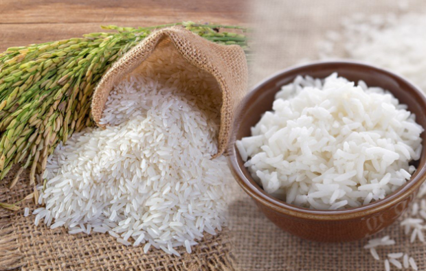 macht das Schlucken von Reis es schwach?