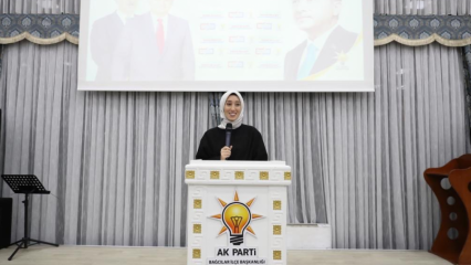 Der Abgeordnete der AK-Partei Istanbul, Rümeysa Kadak, sprach über ihre Projekte