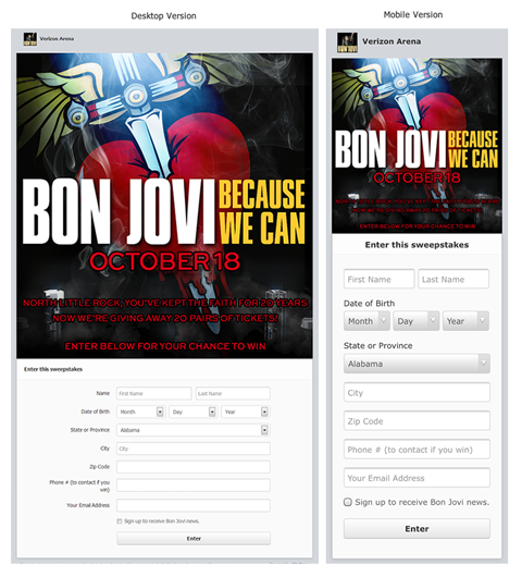 Bon-Jovi-Contest-Eintrag