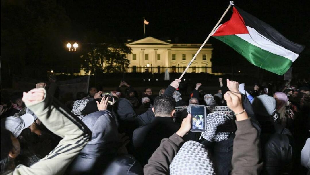  Marsch in Washington zur Unterstützung Palästinas
