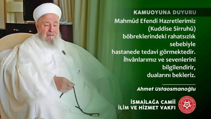 Wer ist die İsmailağa Community Mahmut Ustaosmanoğlu? Das Leben Seiner Heiligkeit Mahmud Efendi