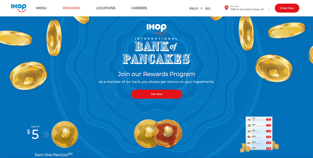 ihop-Bank-of-Pancakes-Treueprogramm