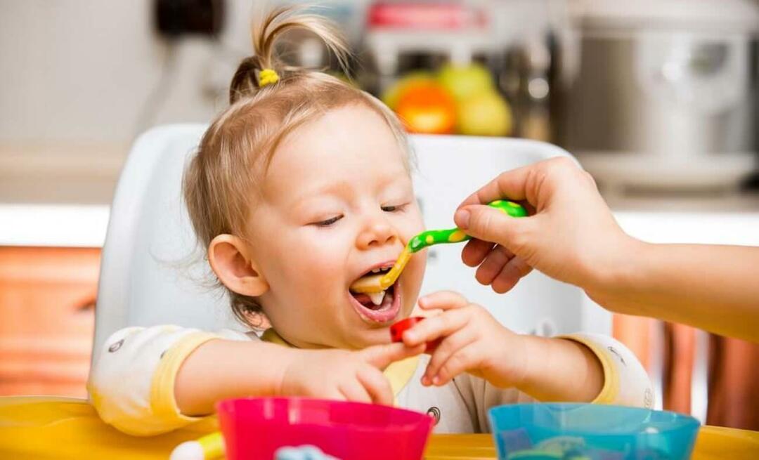 Wöchentliche Lebensmittelliste für Babys: Welche Lebensmittel sollten nach 6 Monaten gegeben werden?