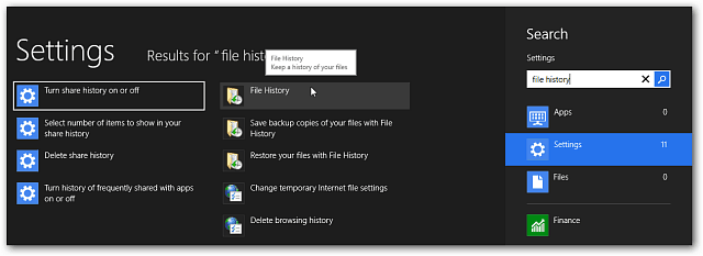 So aktivieren Sie den Windows 8-Dateiversionsverlauf