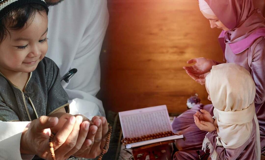 Wie verbringt man den Ramadan mit Kindern? Tipps für Ihre Ramadan-Ziele mit Ihren Kindern...