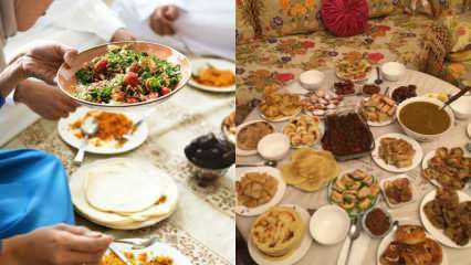 Tipps zur Zubereitung von Iftar- und Sahur-Tischen