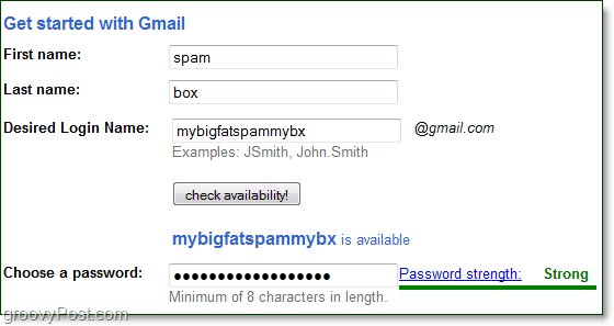 Erstellen Sie eine permanente Proxy-Adresse