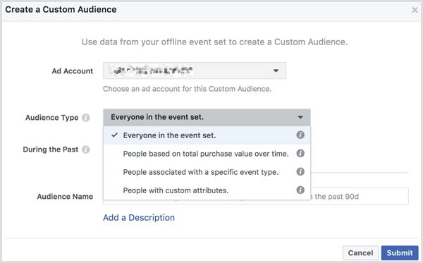 Facebook erstellt aus Offline-Events ein benutzerdefiniertes Publikum