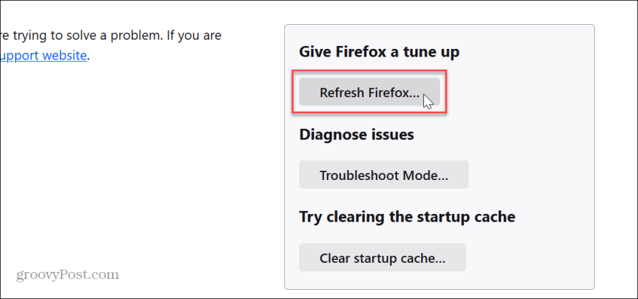 Firefox-Problem beim Laden der Seite. Fehler