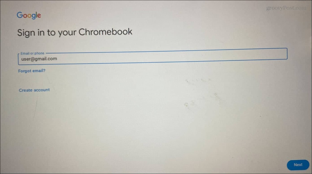 Fügen Sie einen Benutzer auf dem Chromebook hinzu