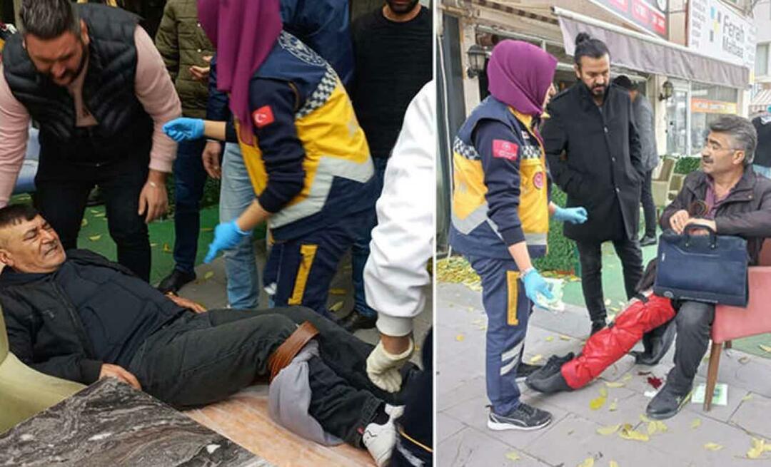 In Kayseri erschoss der Schütze den lokalen Sänger Ahmet Kaplan, der vorbeikam!