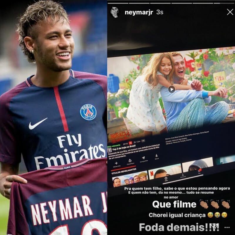 Der weltberühmte Fußballer Neymar hat den türkischen Film von seinem Social-Media-Account aus geteilt!