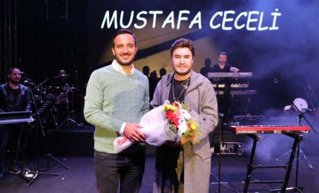 Mustafa Ceceli wehte beim Jugendkonzert in Bağcılar wie ein Wind!