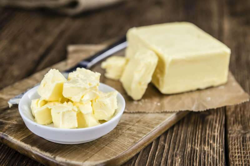 Wie viele Löffel ergeben 125 g Butter?