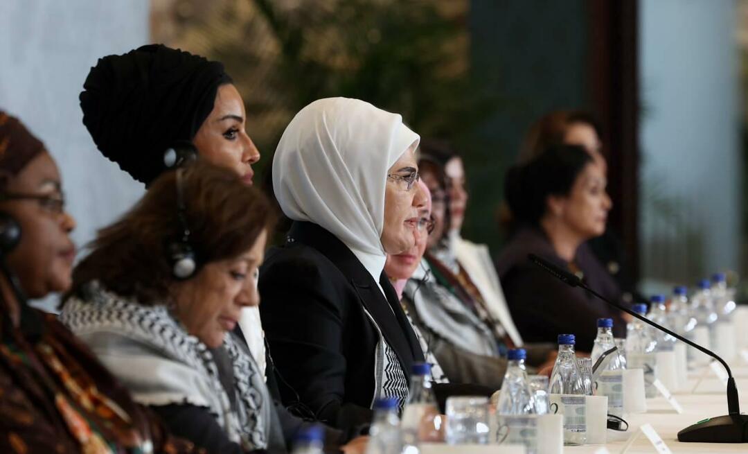 „Ein Herz für Palästina“ von First Lady Erdoğan! „Wir sind entschlossen, unsere Solidarität fortzusetzen!“
