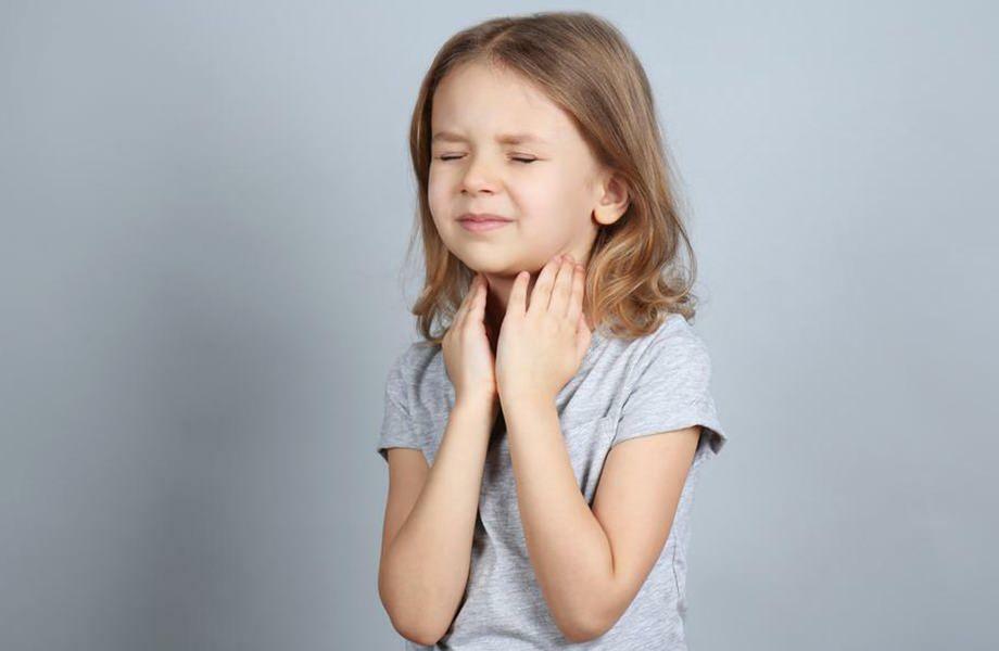 Halsschmerzen bei Kindern