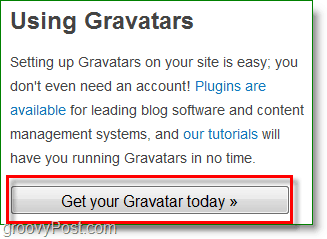 Gravatar-Screenshot - Holen Sie sich Ihren eigenen Gravatar