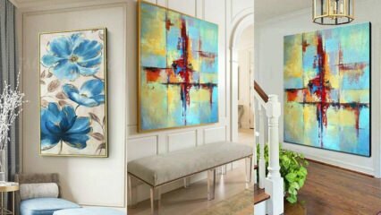 Dekorative Gemälde, die das Aussehen Ihres Hauses verändern
