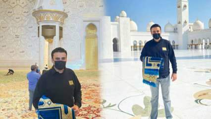  CZN Burak betete in der Sheikh Zayid Moschee in Dubai! Wer ist CZN Burak?