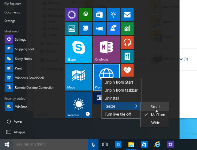Windows 10 Tipp: Machen Sie das Startmenü effizient