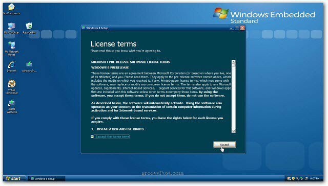 So aktualisieren Sie Installieren Sie XP auf Windows 8