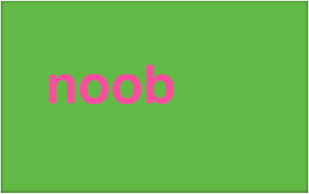 Was ist ein Noob und wie verwendet man den Begriff?