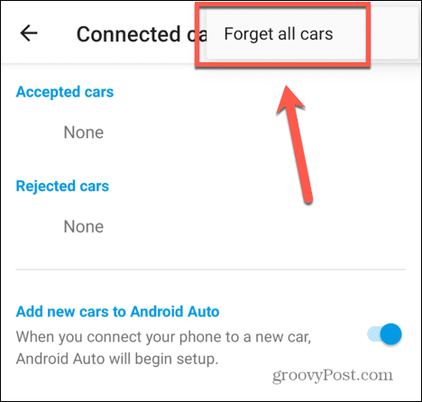 android auto vergiss alle autos