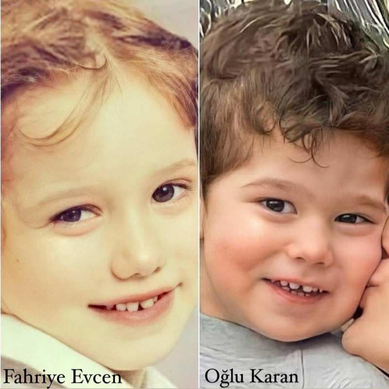 Kindheit von fahriye evce und Karan