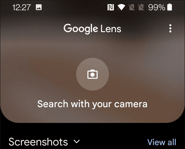 scannen mit kamera android
