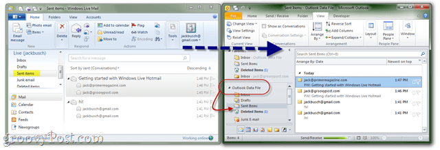 Exportieren Sie Windows Mail nach Outlook Exchange