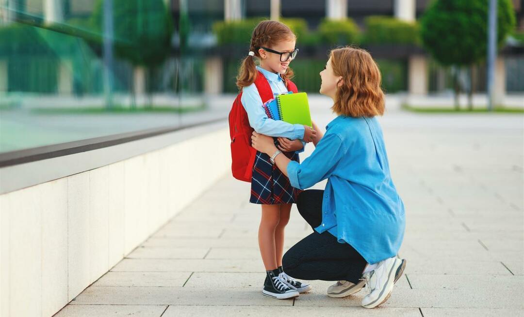 Wie sollen Kinder am ersten Schultag behandelt werden?