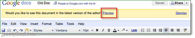 Konvertieren Sie Ihre alten Google Text & Tabellen in den neuen Editor