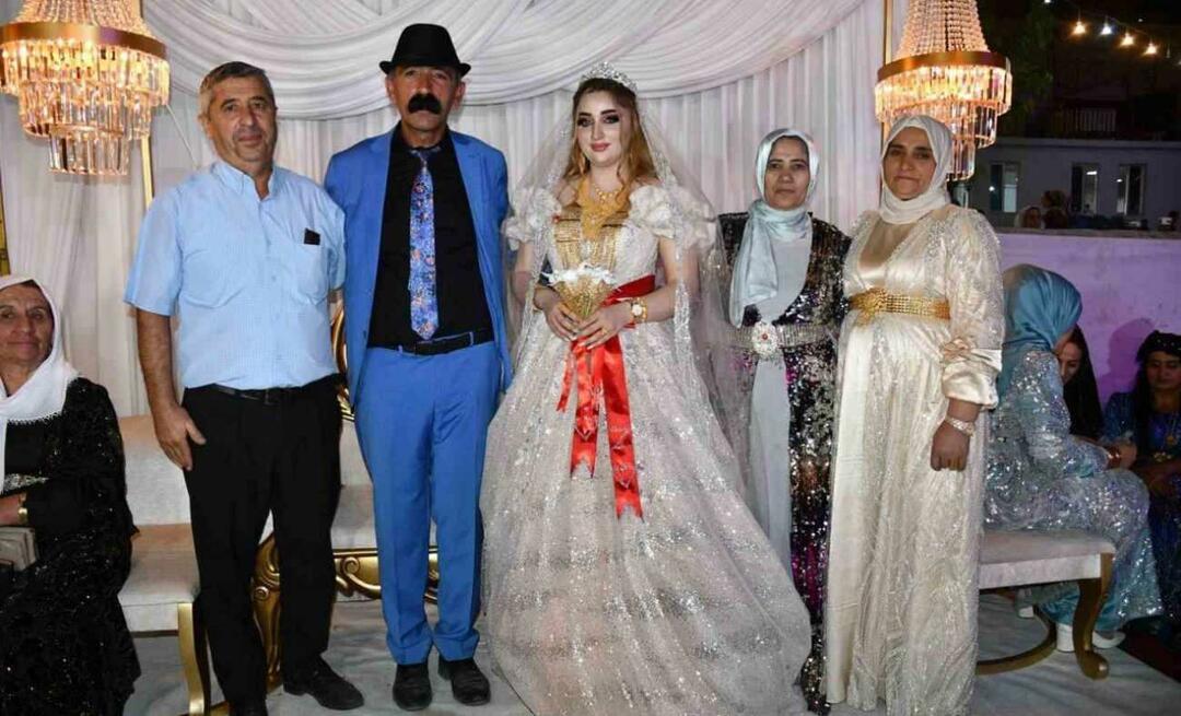 Keine solche Hochzeit! Bei der Hochzeit von Tivorlu Ismails Sohn wurde Schmuck im Wert von 6,9 Millionen Lira getragen
