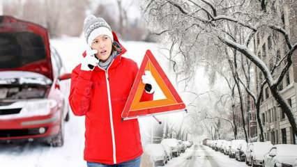 Worauf sollte man achten, um im Winter nicht auf der Straße zu bleiben? Um zu verhindern, dass die Fahrzeuge auf der Straße stecken bleiben...