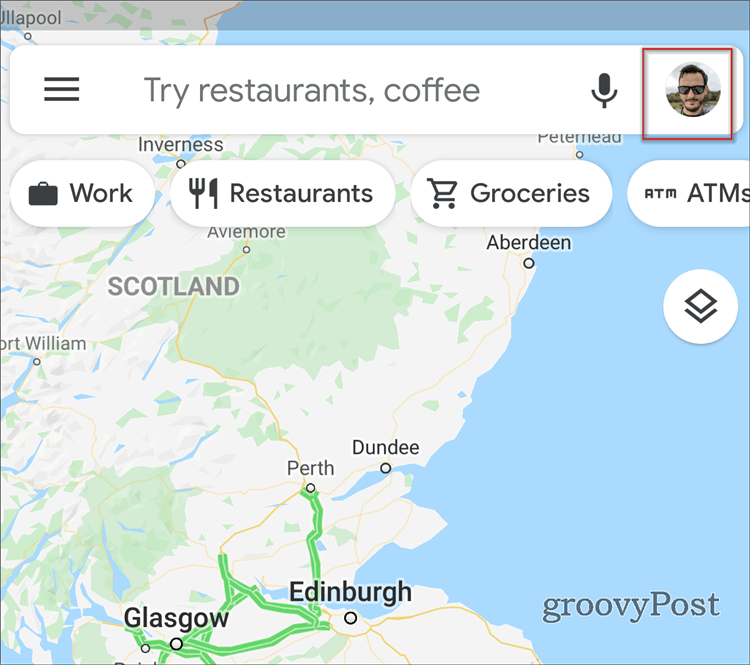 Google Maps Incongnito Profilbild