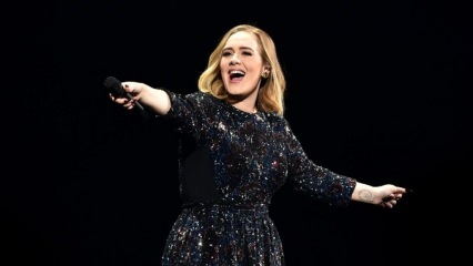 Der schmerzhafte Tag der weltberühmten Sängerin Adele, die einen Grammy-Preis gewann... Sein Vater starb