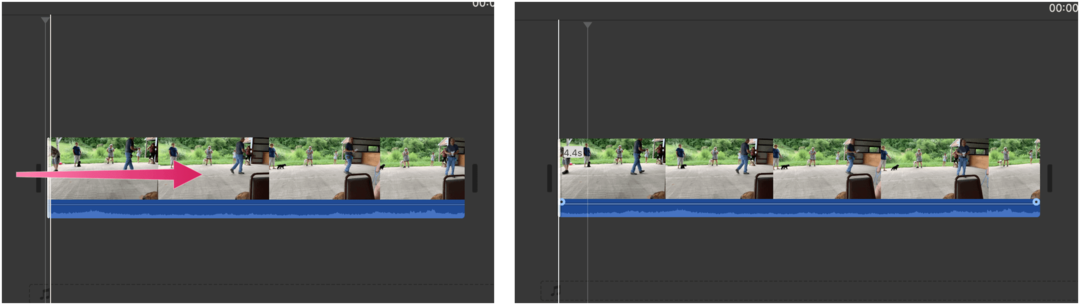 iMovie-Clip bearbeiten