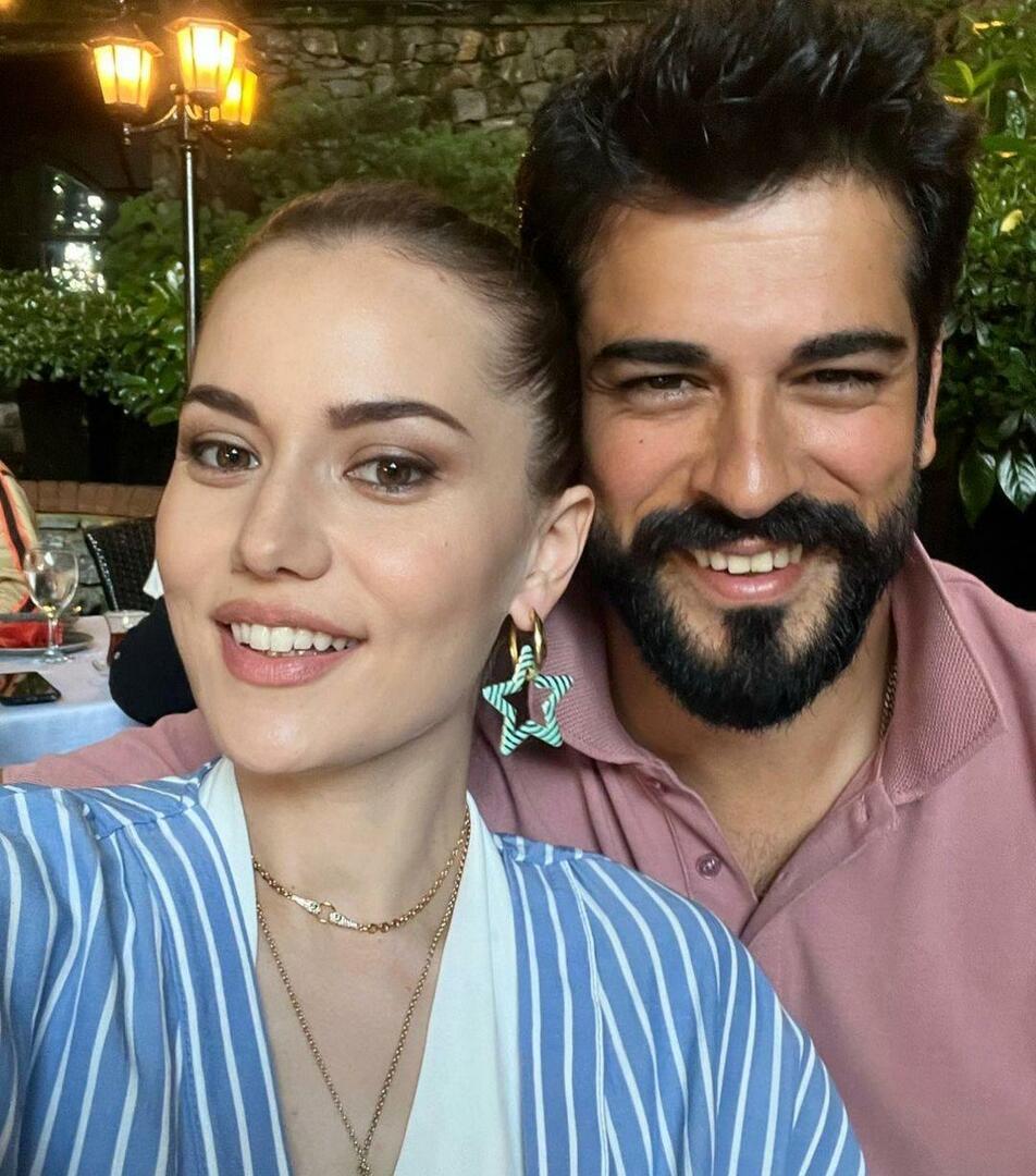 Burak Özçivit und Fahriye Evcen