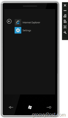 Testen Sie die Grundfunktionen von Windows Phone 7