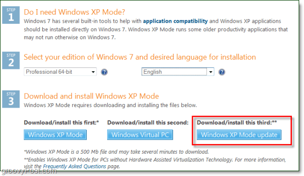 Führen Sie den Windows 7 XP-Modus ohne Hardwarevirtualisierung aus