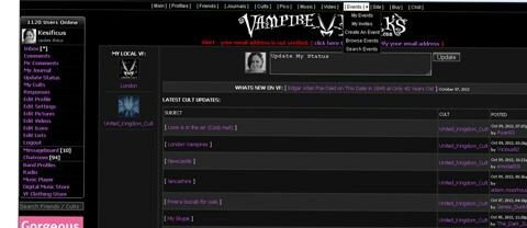 Vampirfreaks Netzwerk