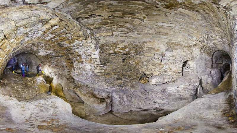 Die hundertjährigen Tunnel von Safranbolu werden für den Tourismus geöffnet